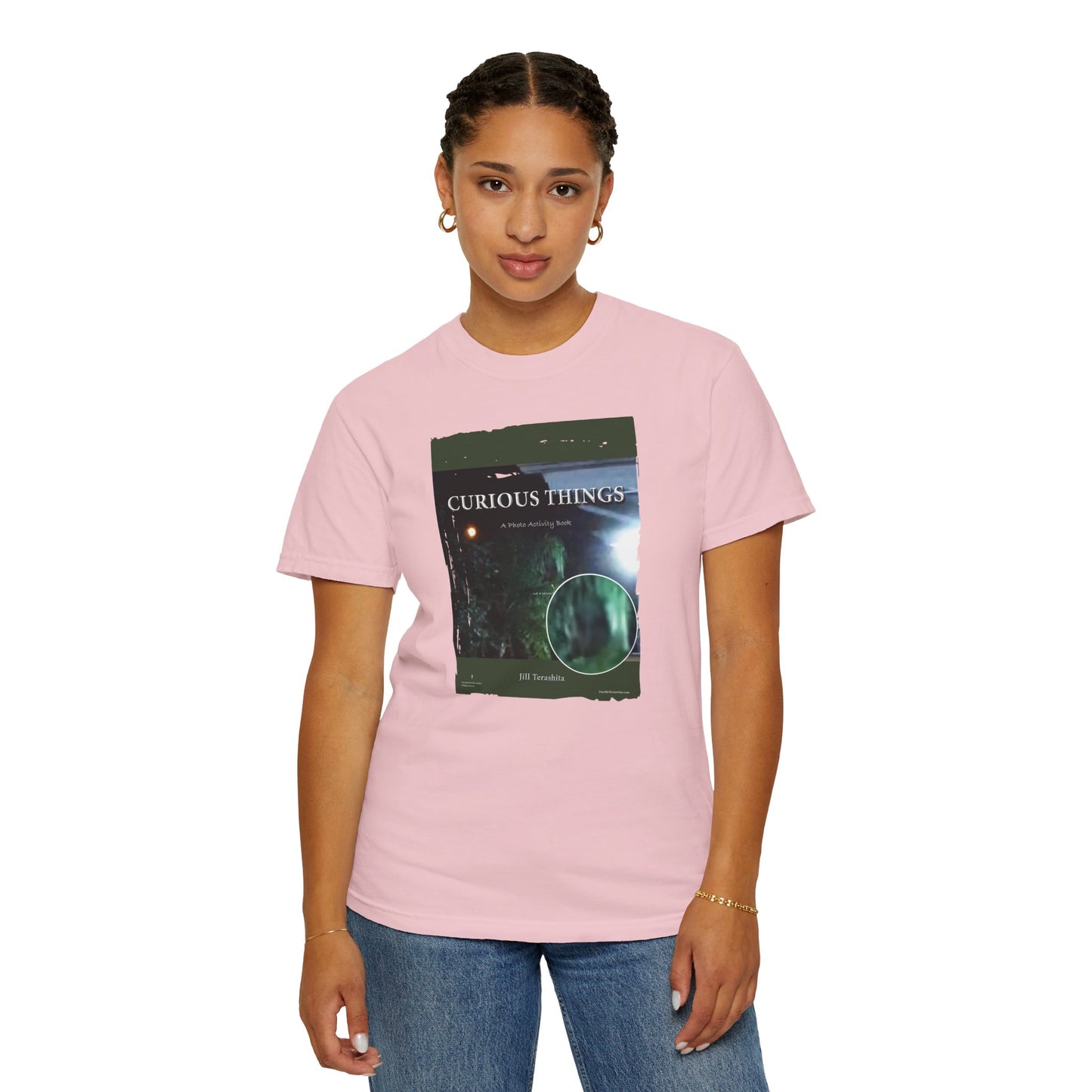 CURIOUS THINGS Book Cover with PG 233 "Some see many", Unisex T-shirt, multiple colors