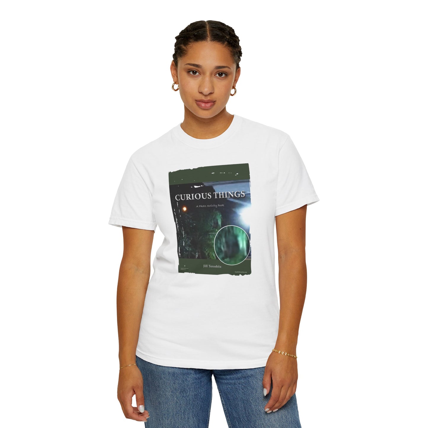 CURIOUS THINGS Book Cover, Unisex T-shirt, multiple colors