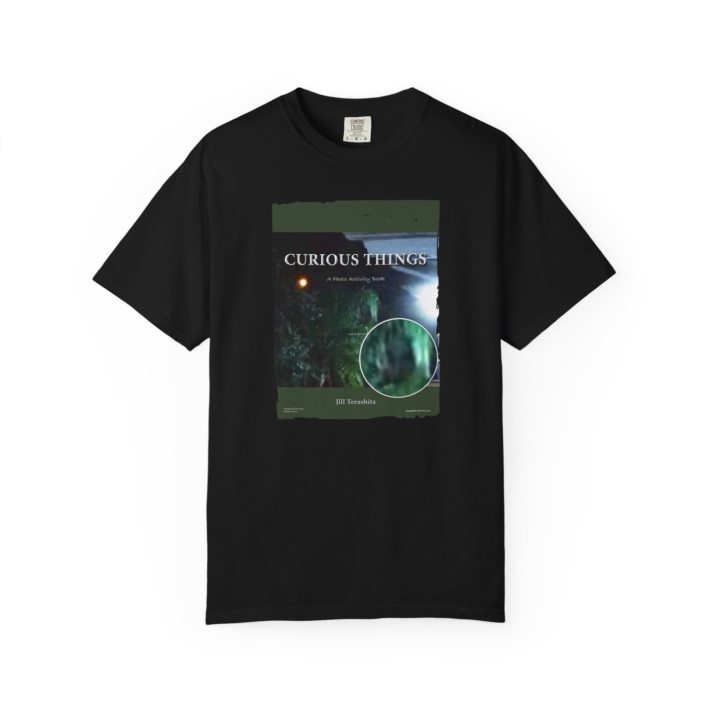 CURIOUS THINGS Book Cover with PG 233 "Some see many", Unisex T-shirt, multiple colors