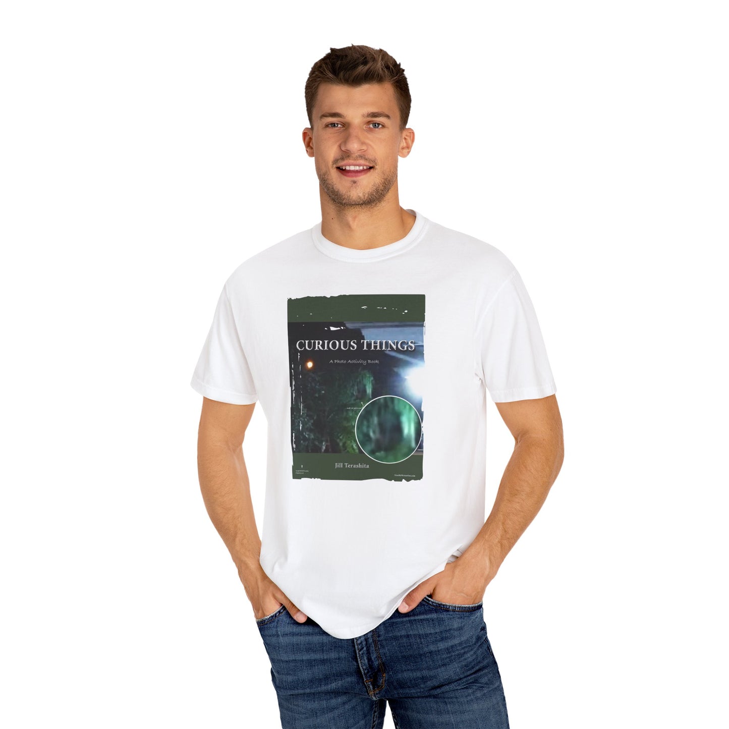 CURIOUS THINGS Book Cover, Unisex T-shirt, multiple colors
