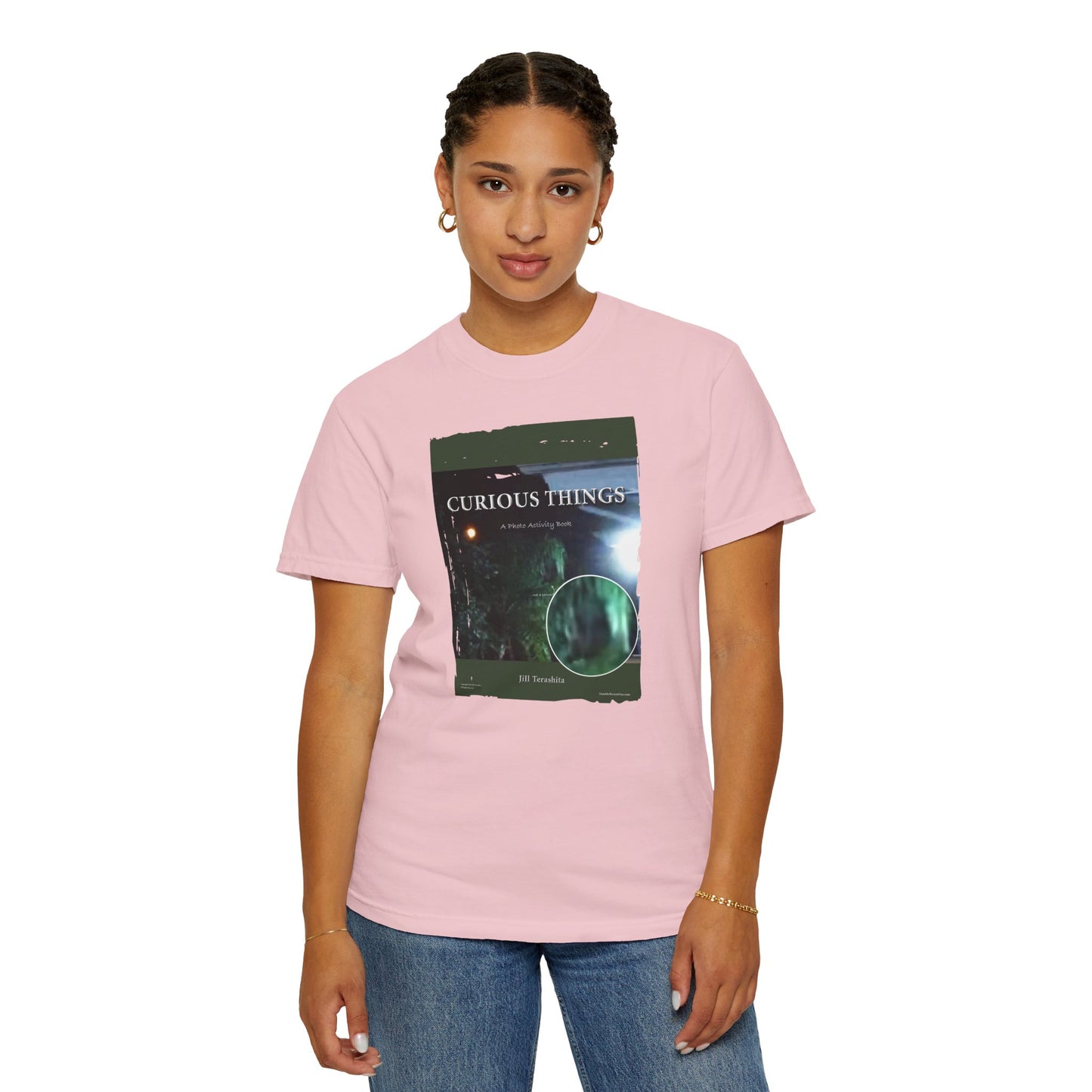CURIOUS THINGS Book Cover, Unisex T-shirt, multiple colors