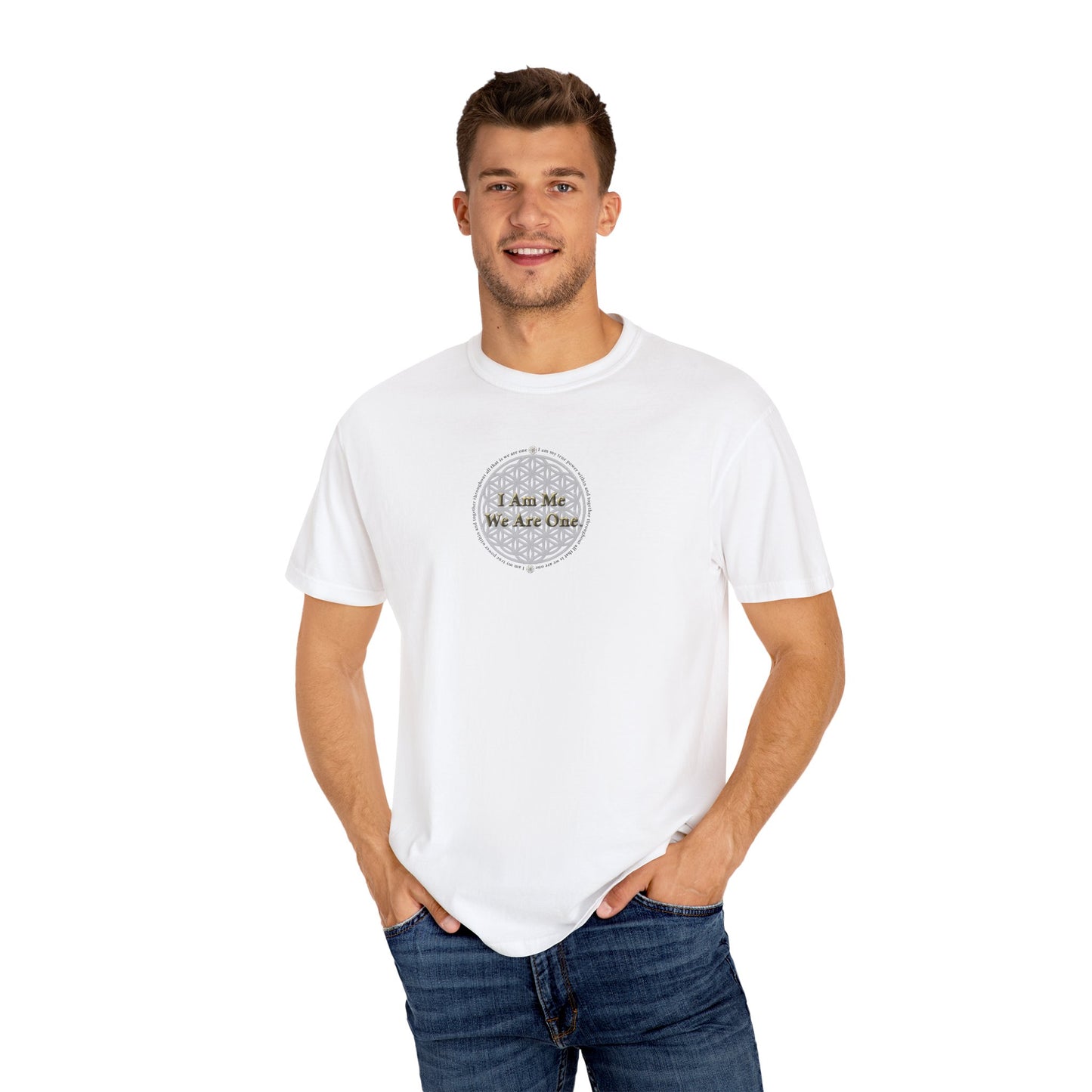 I AM ME WE ARE ONE Logo T-shirt Front, Unisex Shirt, multiple colors