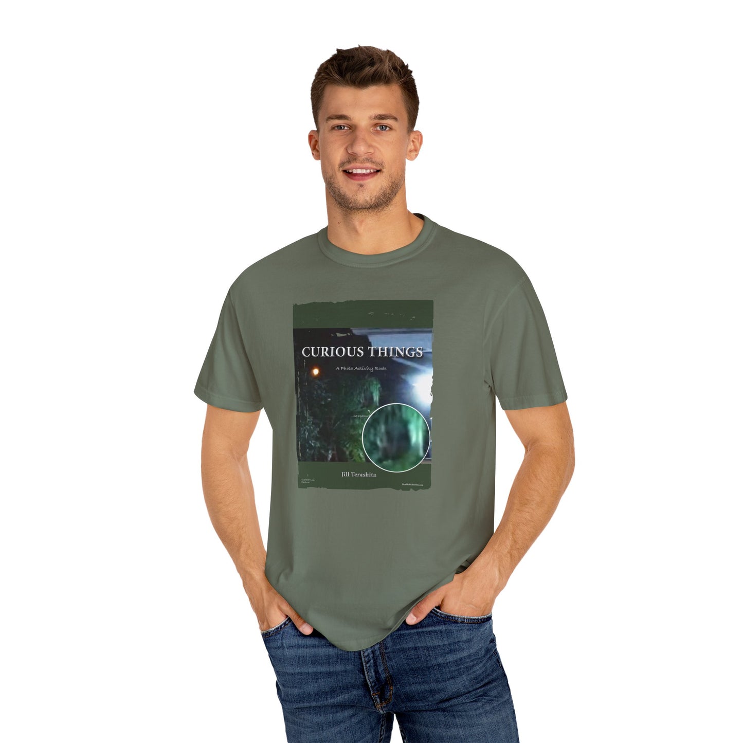 CURIOUS THINGS Book Cover, Unisex T-shirt, multiple colors
