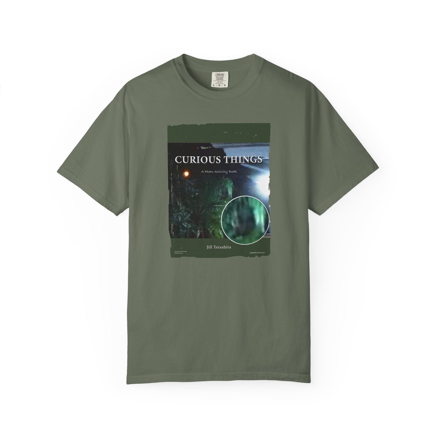 CURIOUS THINGS Book Cover, Unisex T-shirt, multiple colors