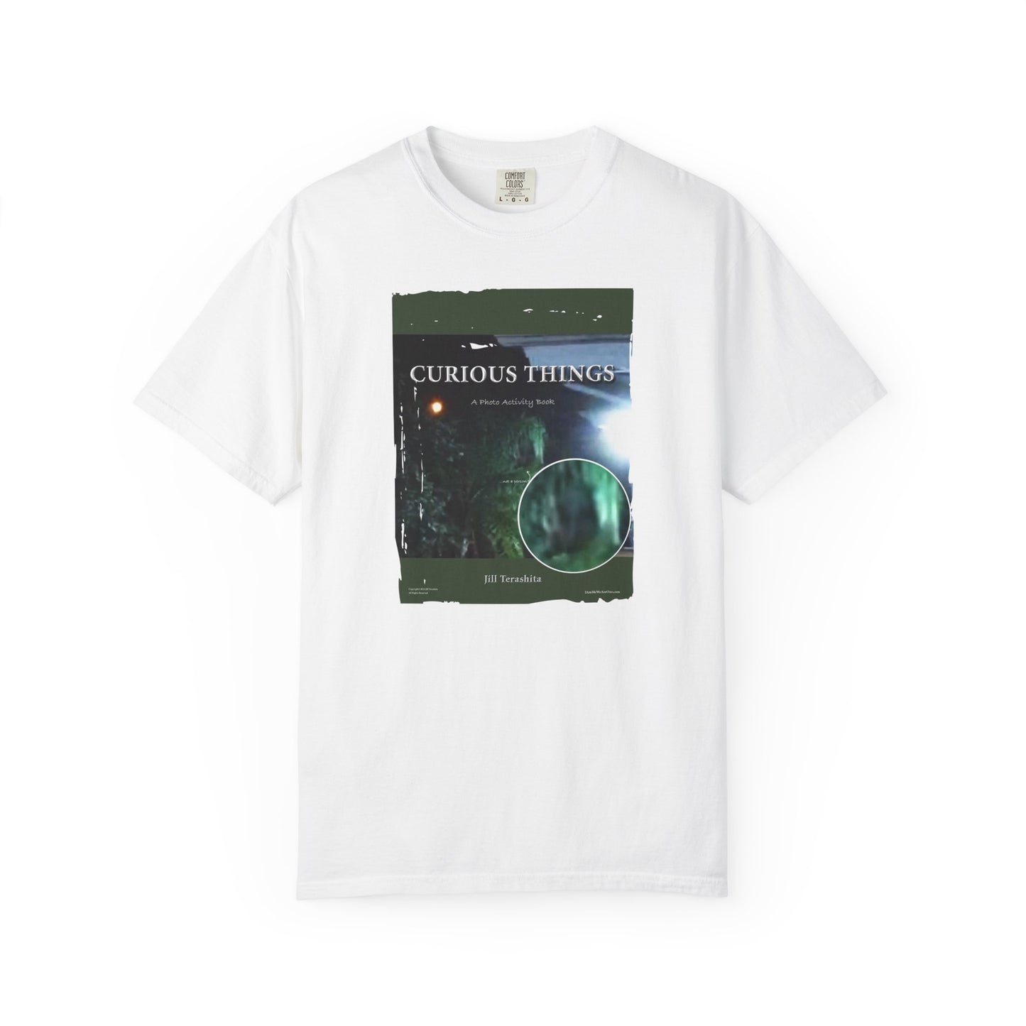 CURIOUS THINGS Book Cover, Unisex T-shirt, multiple colors