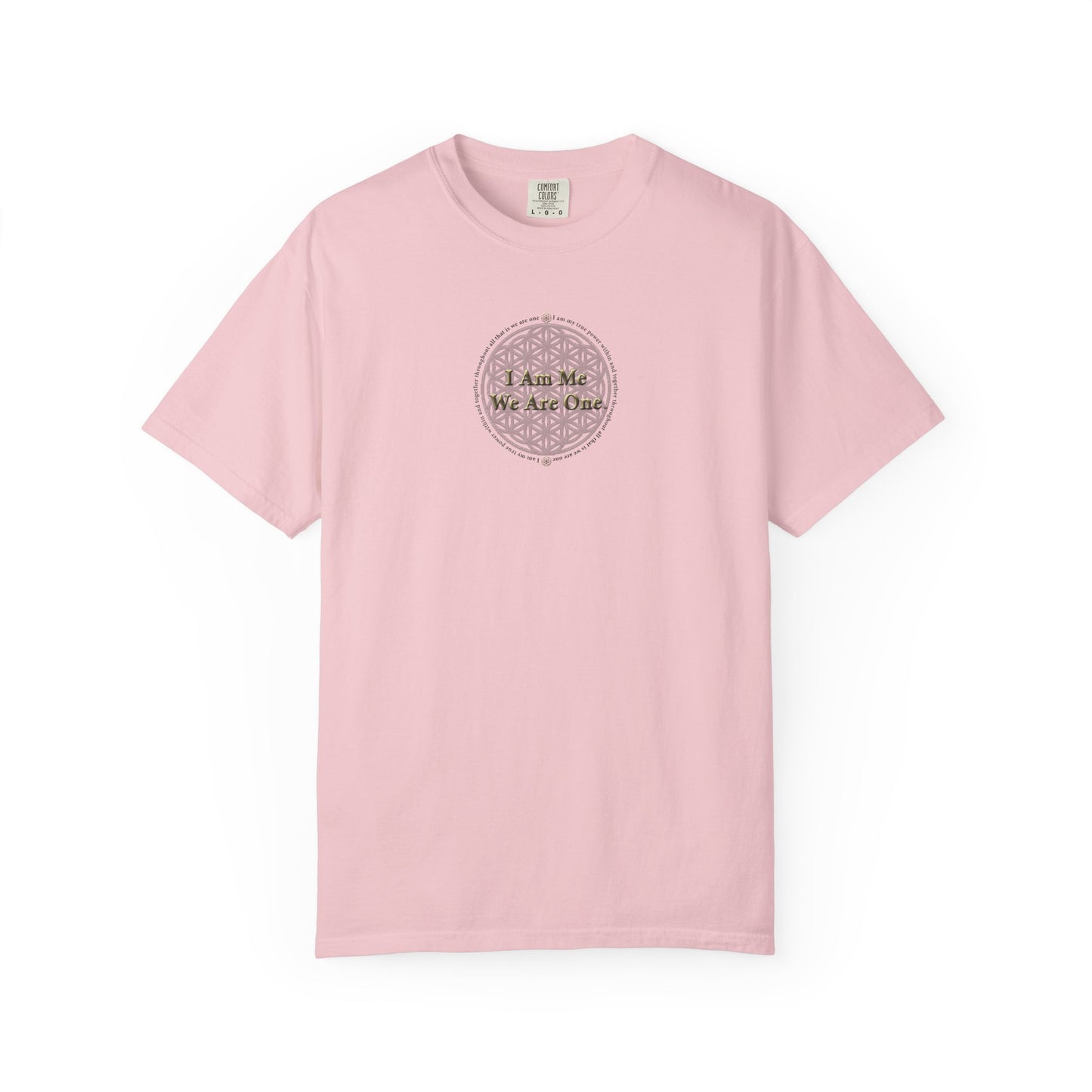 I AM ME WE ARE ONE Logo T-shirt Front, Unisex Shirt, multiple colors