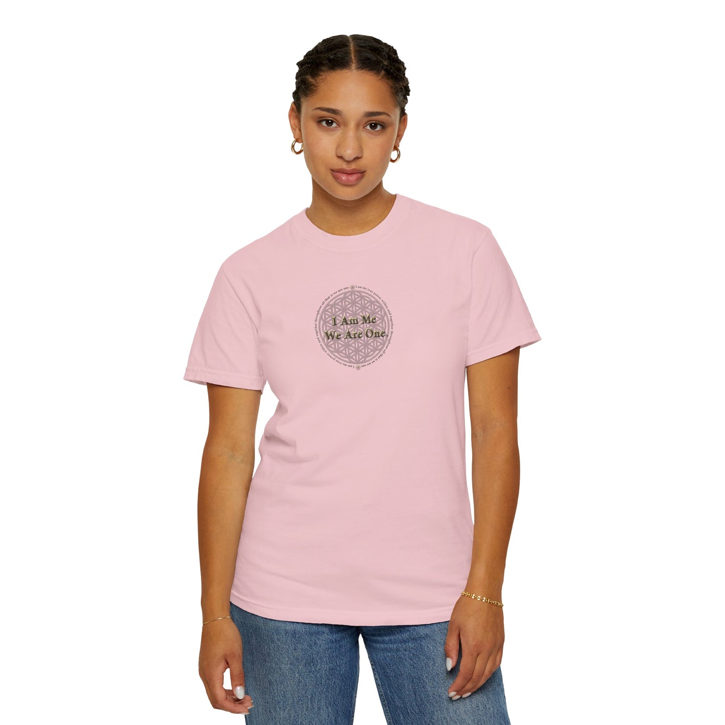 I AM ME WE ARE ONE Logo T-shirt Front, Unisex Shirt, multiple colors