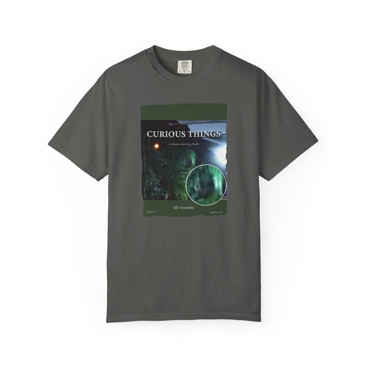 CURIOUS THINGS Book Cover with PG 233 "Some see many", Unisex T-shirt, multiple colors