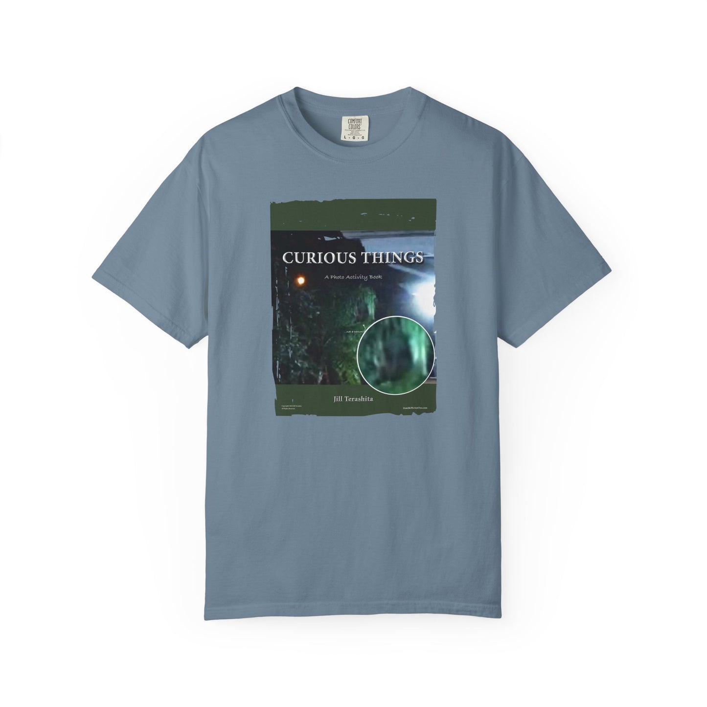 CURIOUS THINGS Book Cover with PG 233 "Some see many", Unisex T-shirt, multiple colors