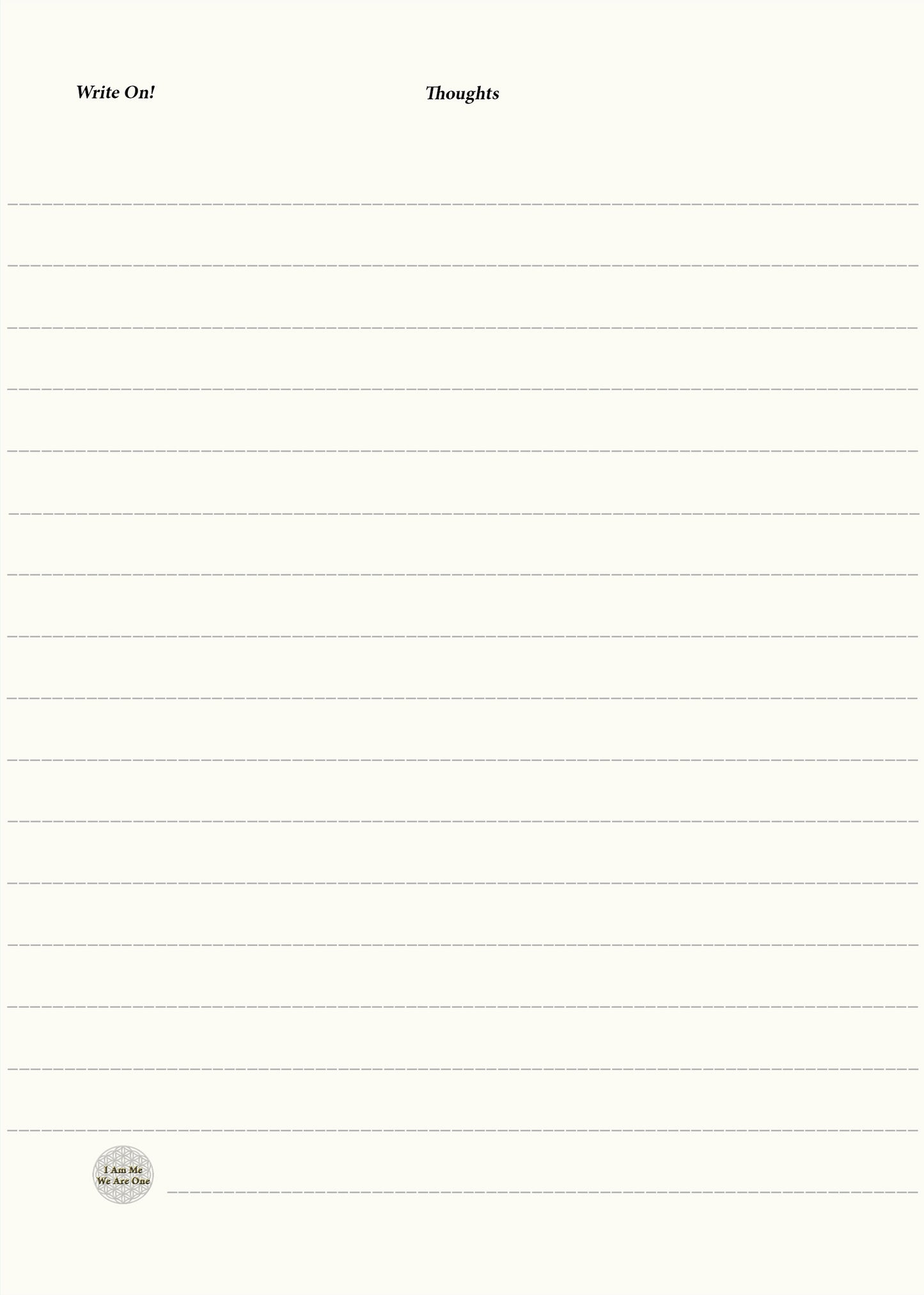 THOUGHTS eBook