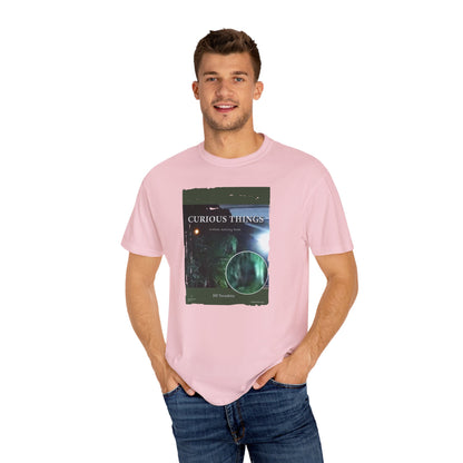 CURIOUS THINGS Book Cover, Unisex T-shirt, multiple colors