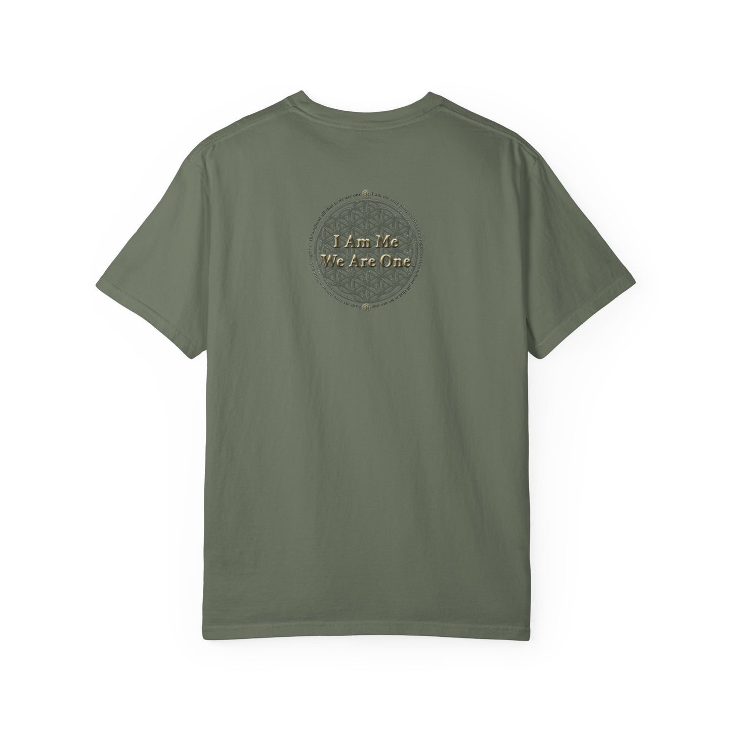 I AM ME WE ARE ONE Logo T-shirt Back, Unisex Shirt, multiple colors