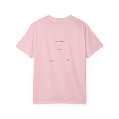 THOUGHTS Book Cover With "A journey of self discovery ..." Page 23,  Unisex T-shirt, multiple colors