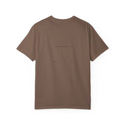 THOUGHTS Book Cover With "You are beautiful and have great love to give" Page 3,  Unisex T-shirt, multiple colors