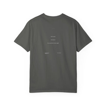 CURIOUS THINGS Book Cover with PG 233 "Some see many", Unisex T-shirt, multiple colors