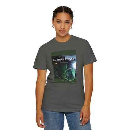 CURIOUS THINGS Book Cover, Unisex T-shirt, multiple colors
