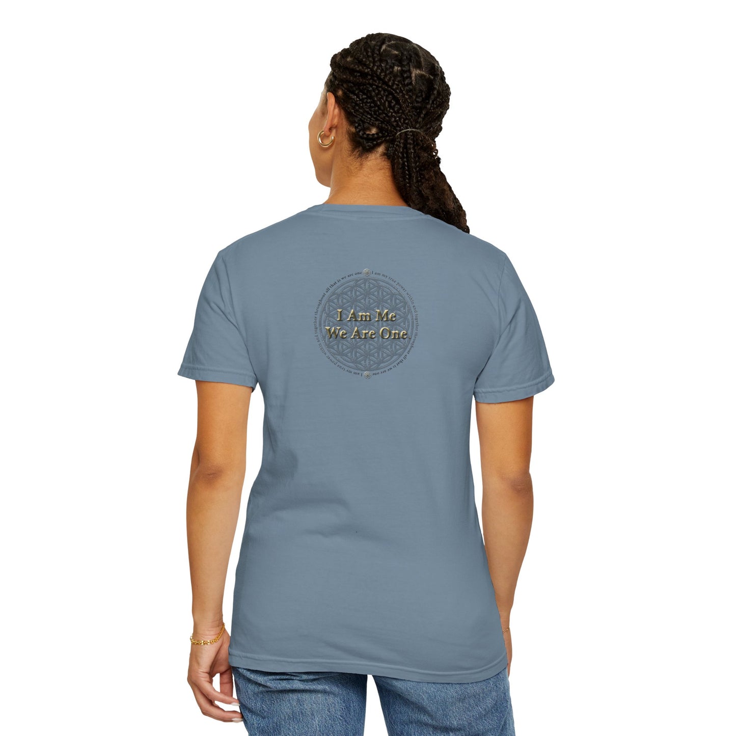 I AM ME WE ARE ONE Logo T-shirt Back, Unisex Shirt, multiple colors