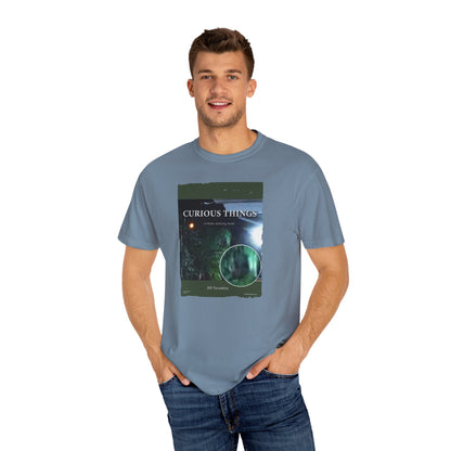CURIOUS THINGS Book Cover, Unisex T-shirt, multiple colors